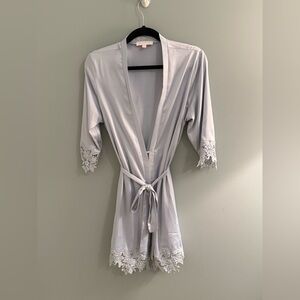 Le Rose Light Soft Blue with lace stunning.